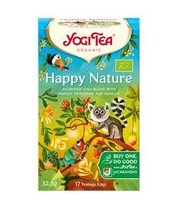 Happy nature - Infusion ayurvédique BIO, 17 sachets